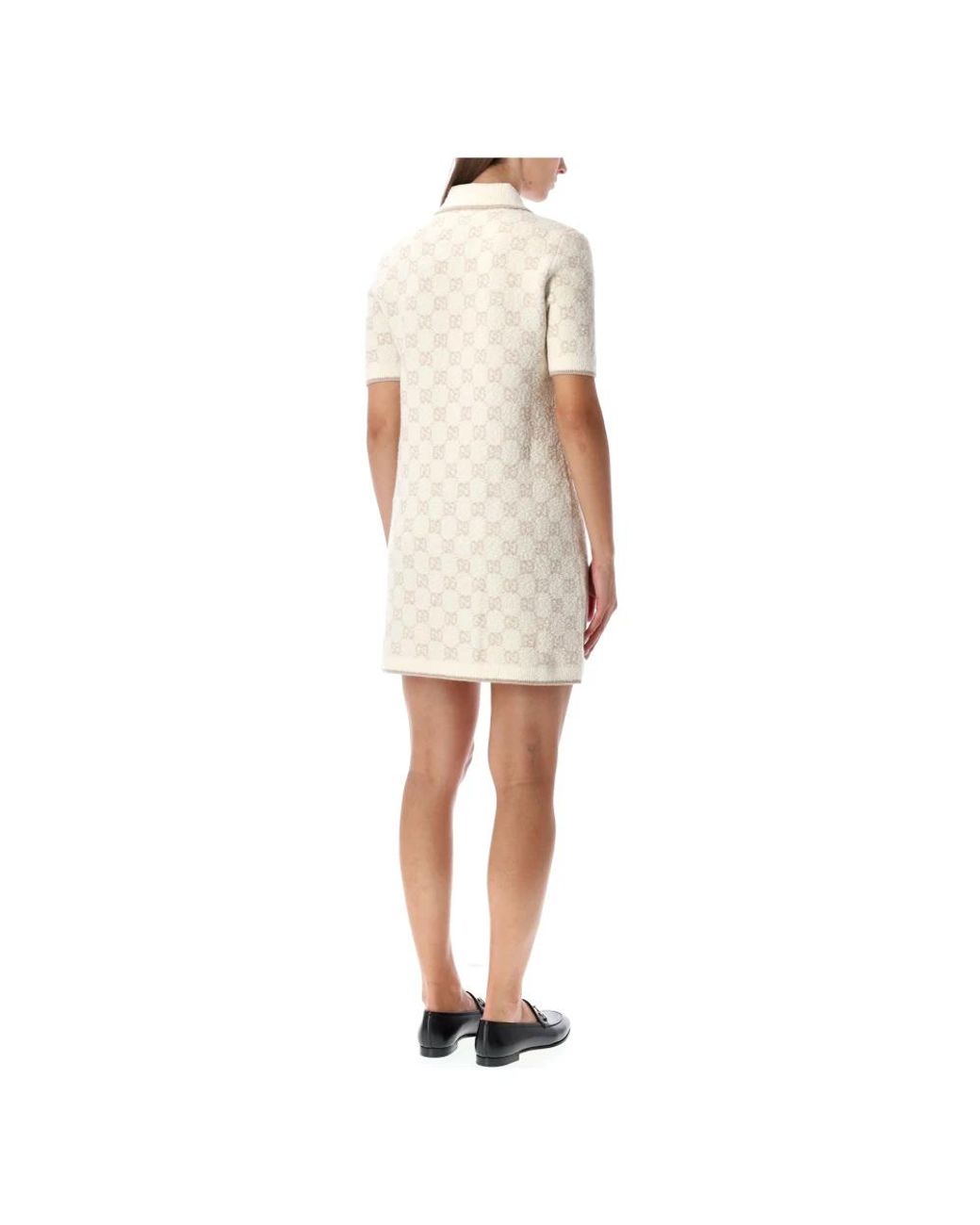 Gucci White Short Dresses