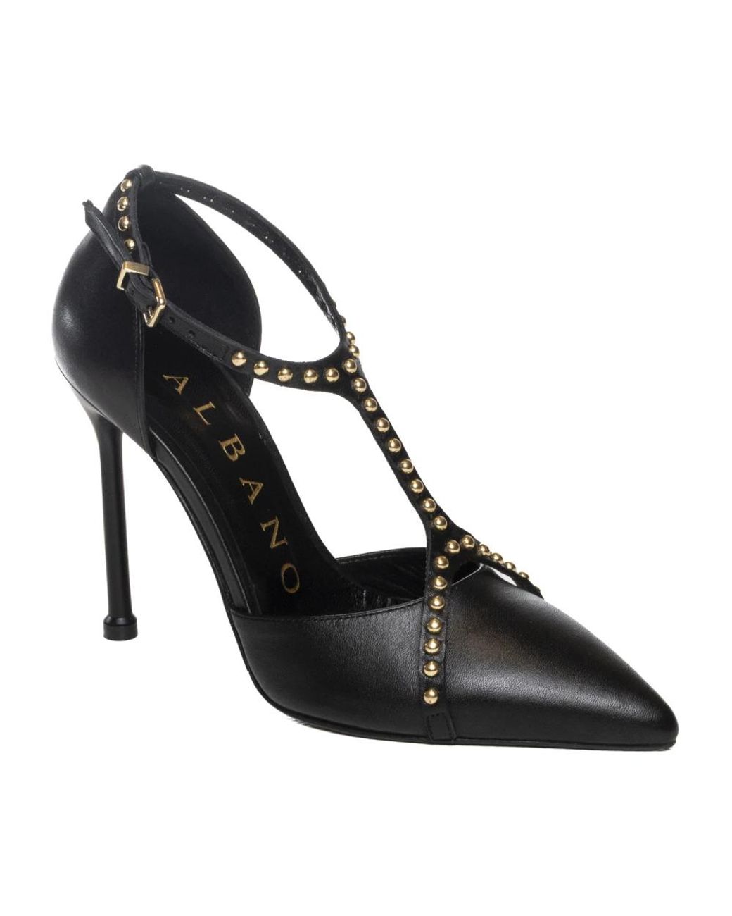 Albano Black Décolleté Strong