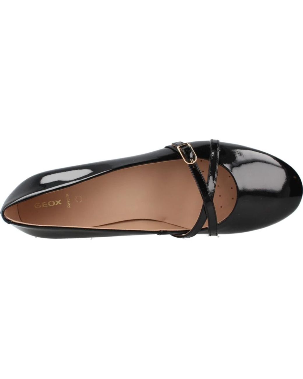 Geox Black Ballerinas