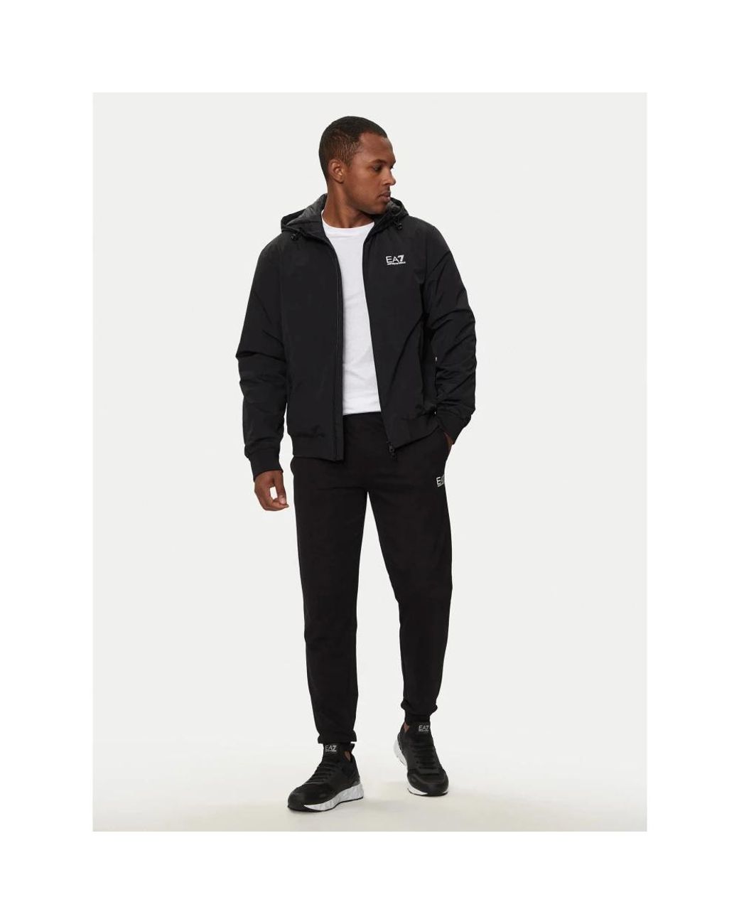 Light Jackets EA7 pour homme en coloris Black