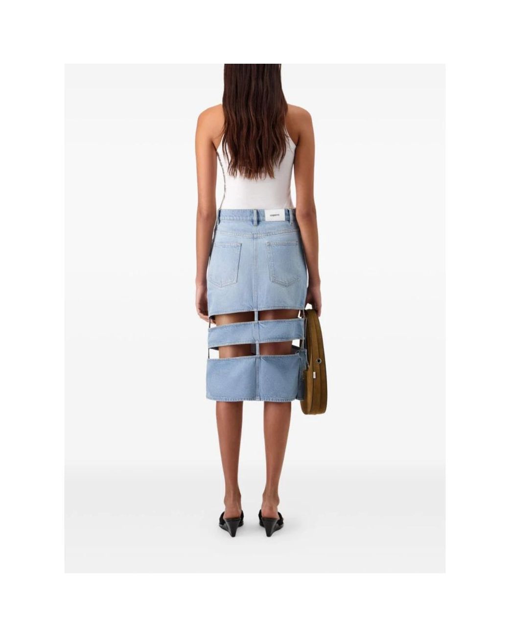 Coperni Blue Denim Skirts
