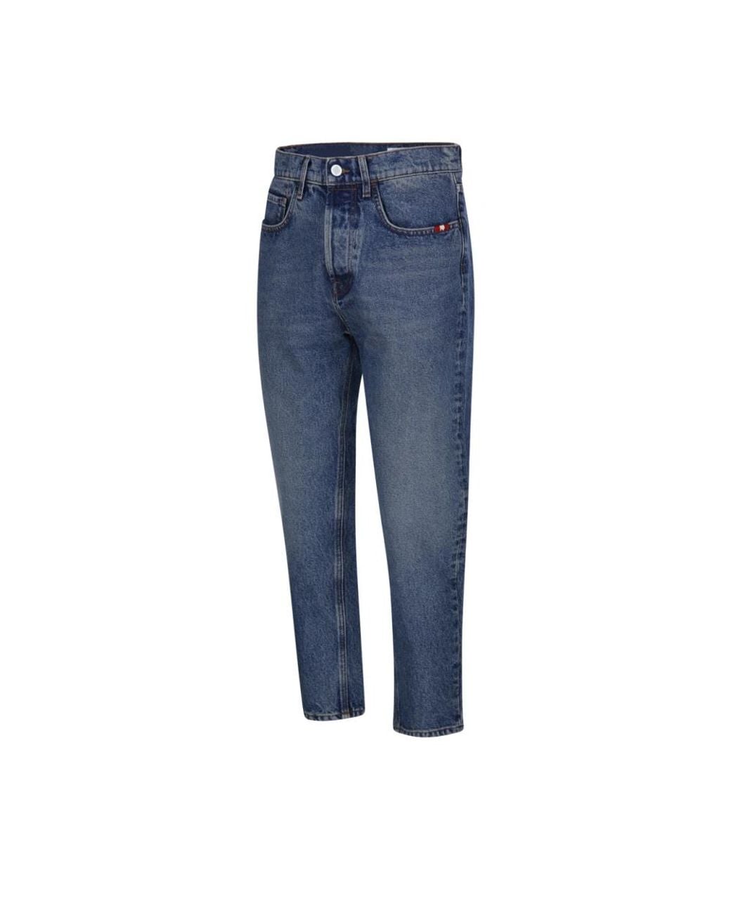 AMISH Blue Straight Fit Jeans for men