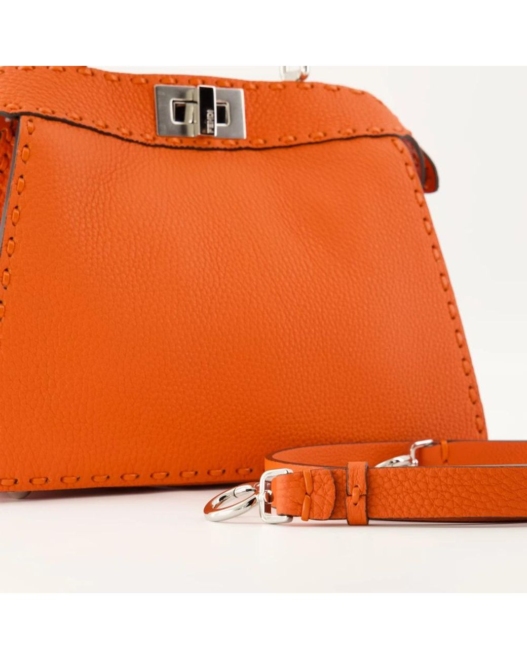 Fendi Orange Handbags