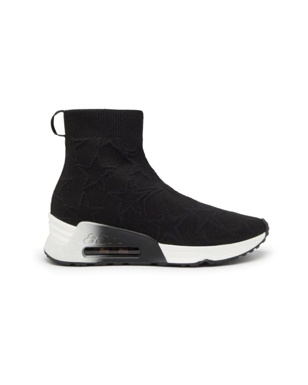 Ash Schoenen ,Zwart Star Knit Combo Sneakers in het Black