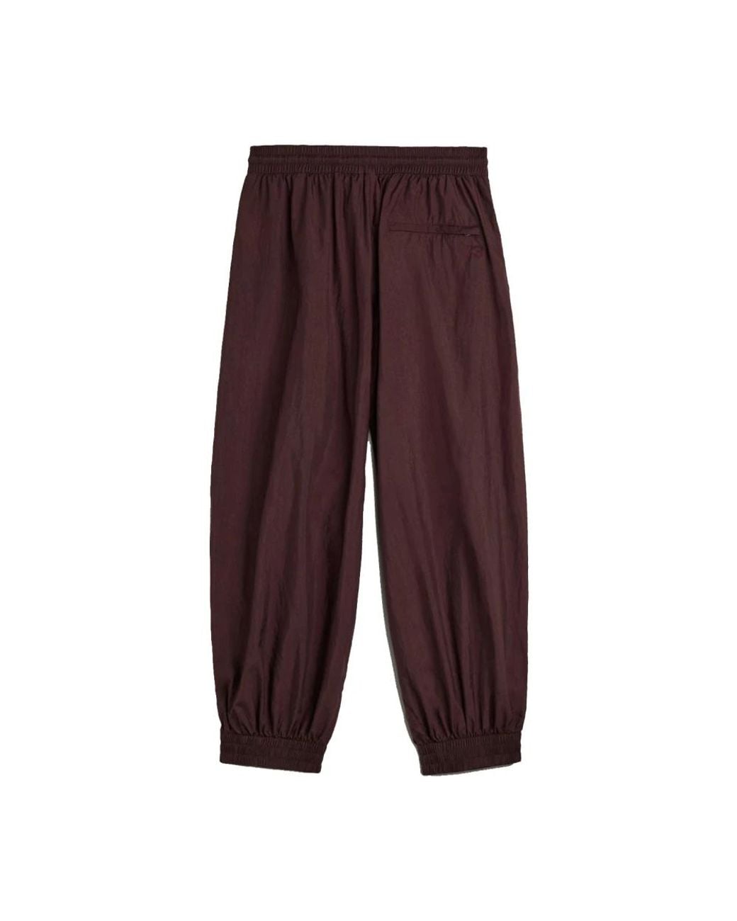 Y-3 Purple Tapered Trousers for men