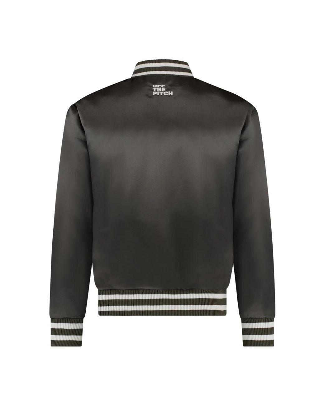 Off The Pitch Gray Bomber Jackets for men