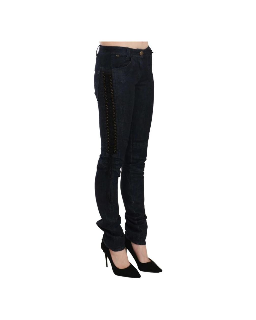 Just Cavalli Black Skinny Fit Jeans