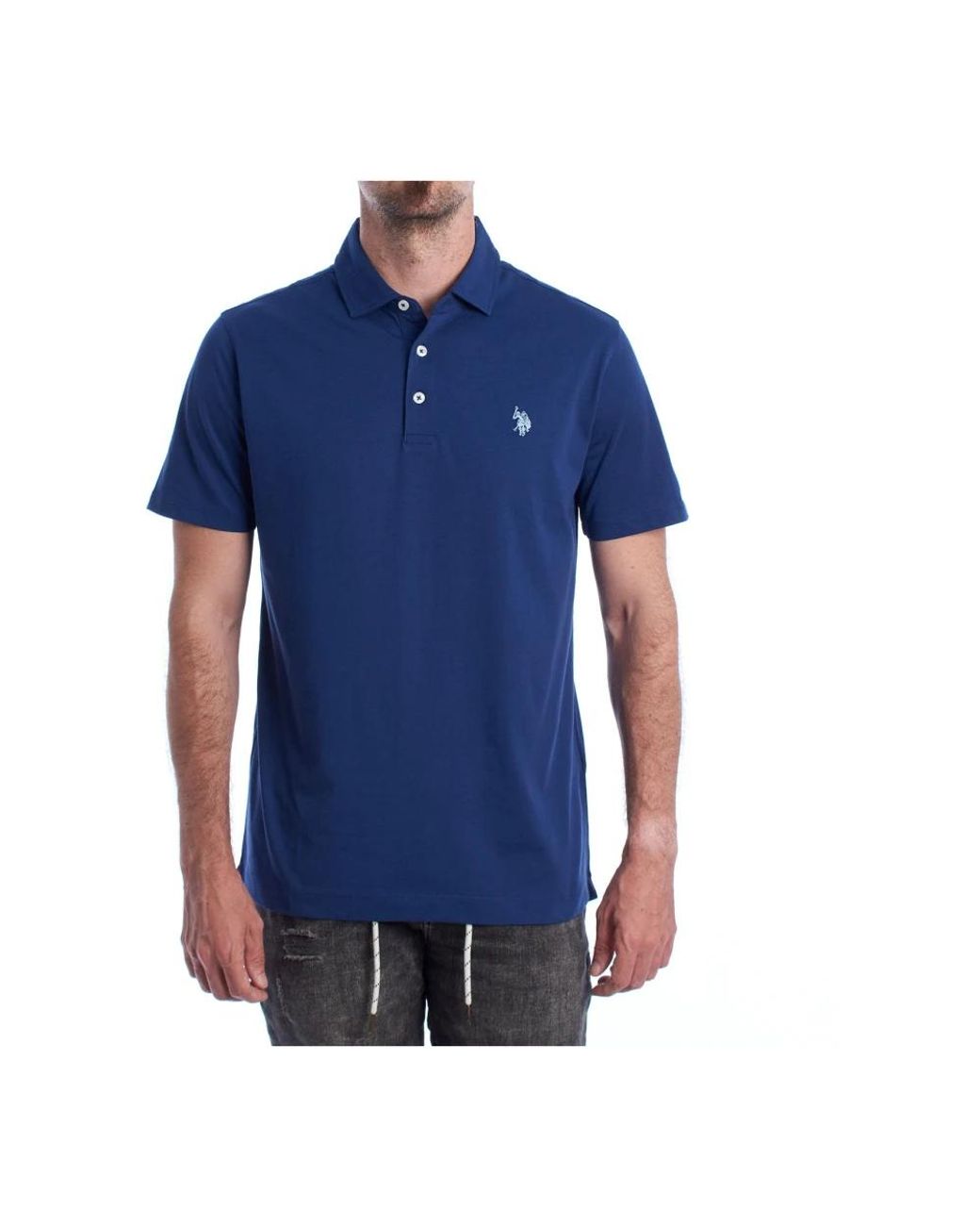 U.S. POLO ASSN. Blue Polo Shirts for men