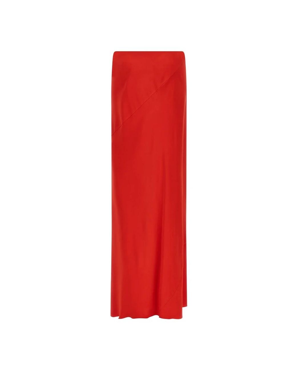Ermanno Scervino Red Maxi Skirts