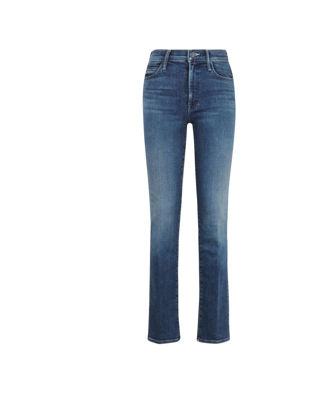 Mother Blue Slim Fit Jeans