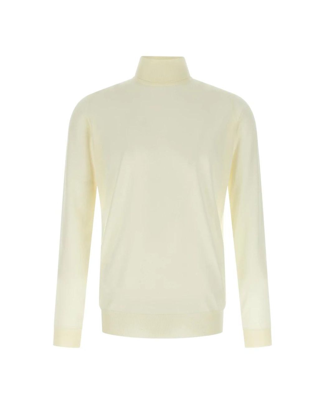John Smedley White Turtlenecks for men