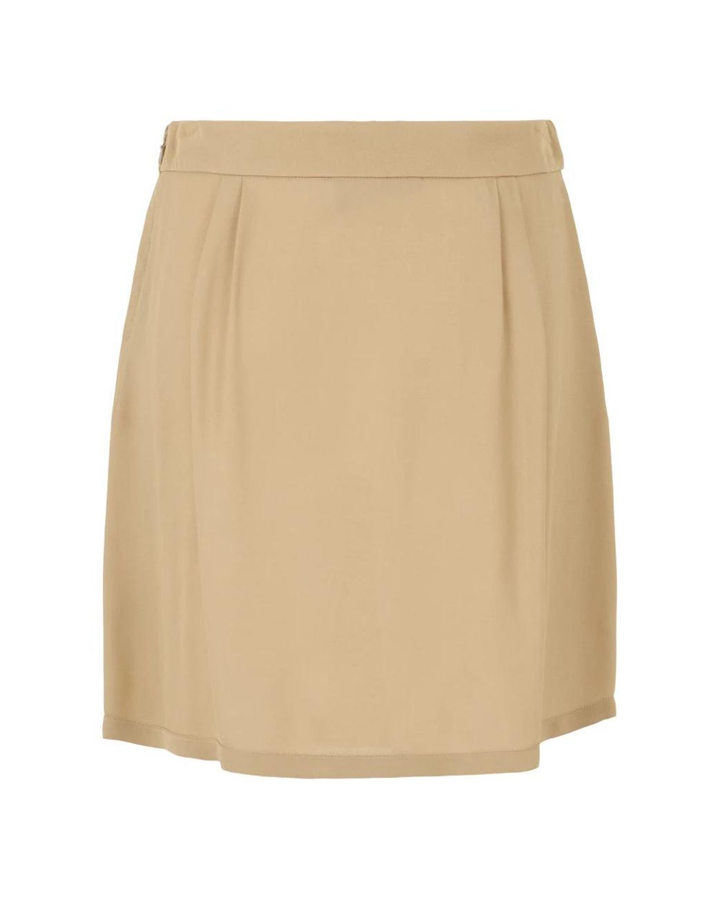 Alberta Ferretti Natural Short Skirts
