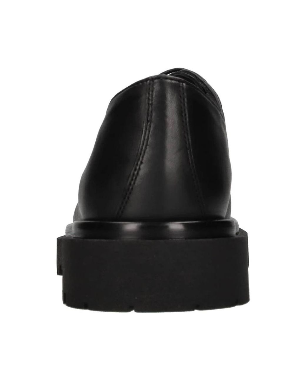 Antica Cuoieria Black Laced Shoes for men