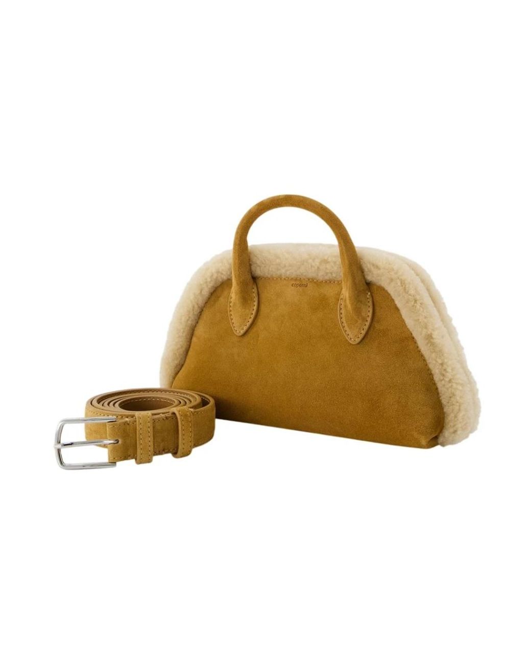 Coperni Metallic Duffle Gürteltasche