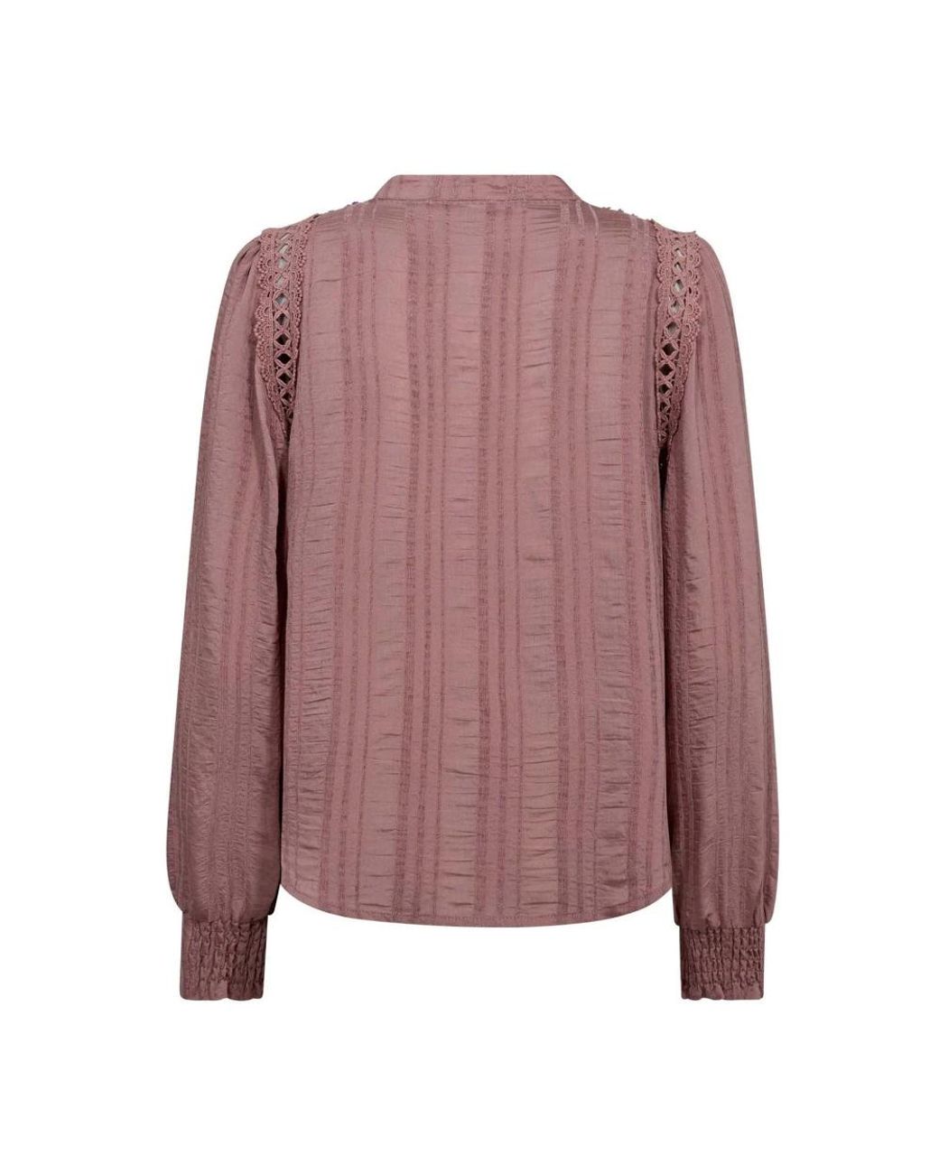 co'couture Overhemden ,Roze ,Blouses in het Purple