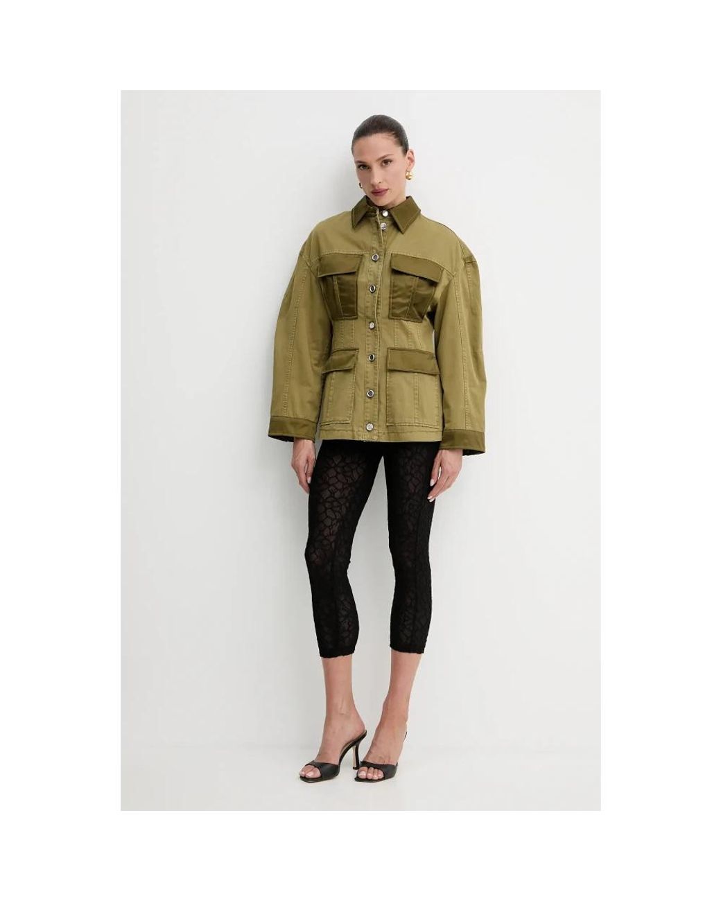 Light Jackets di Pinko in Green