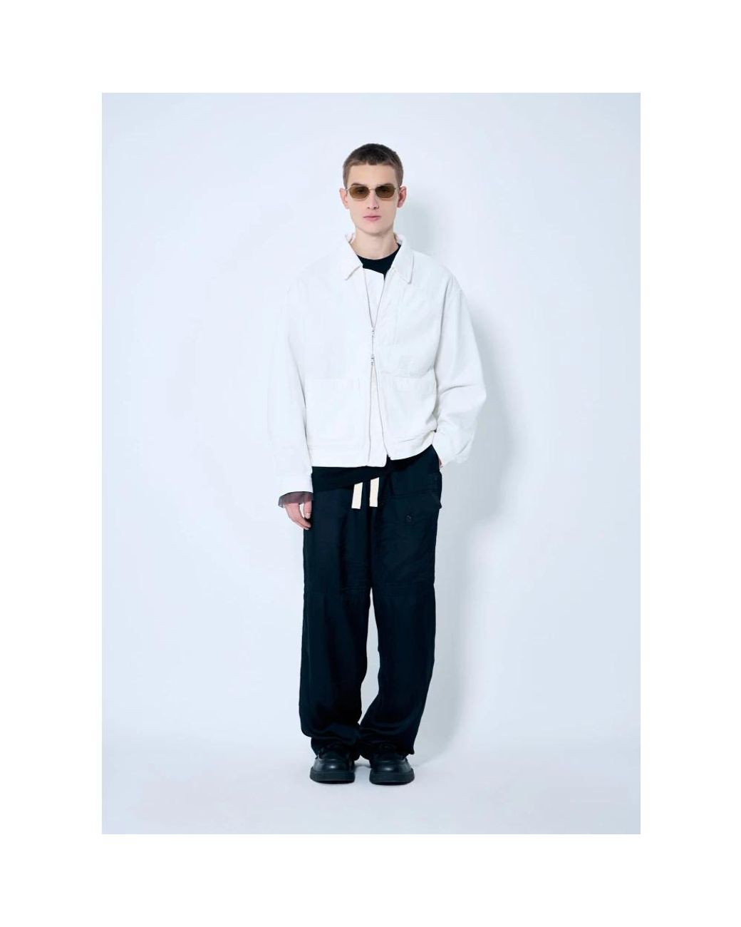 Light Jackets Dries Van Noten pour homme en coloris White