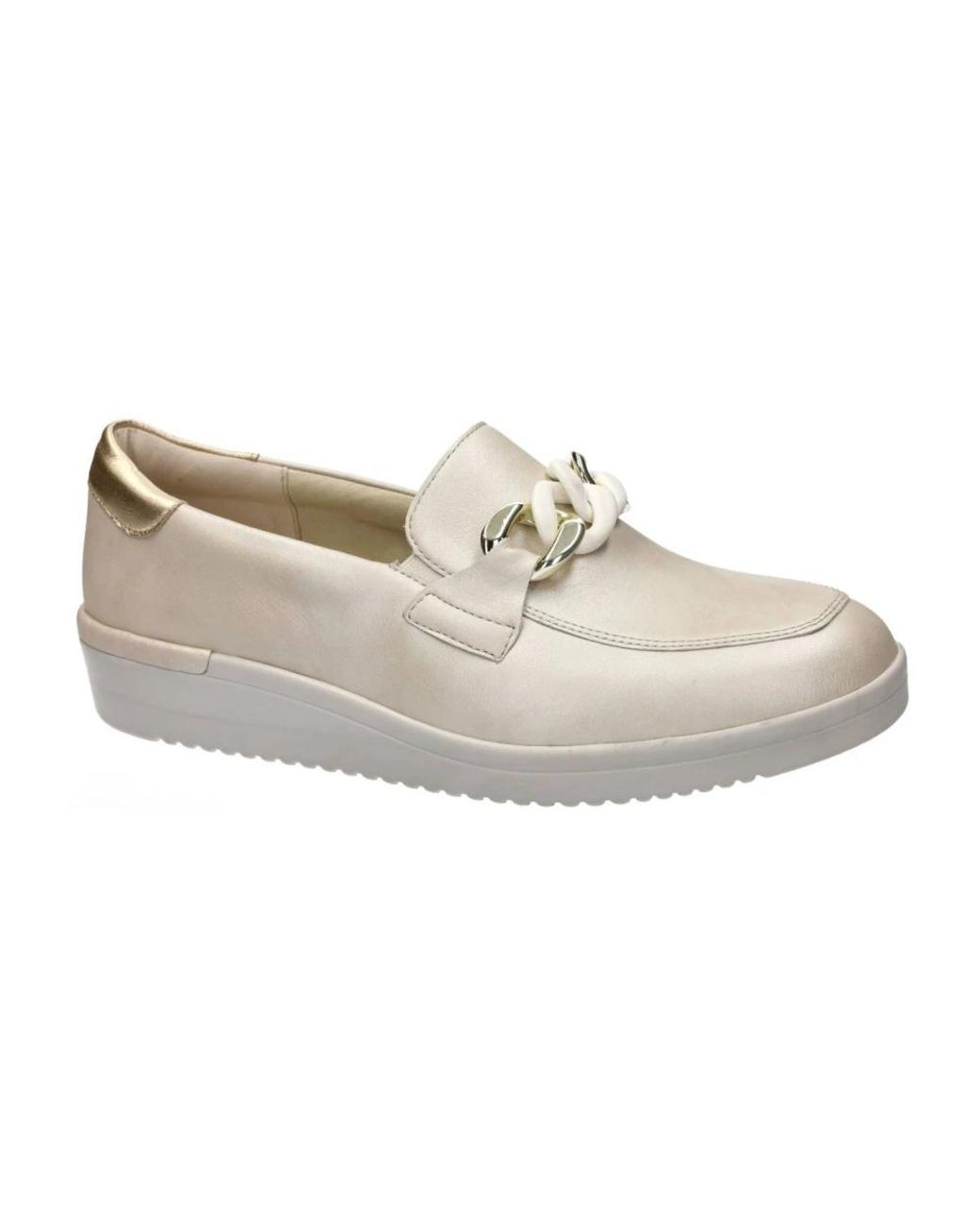 SOLIDUS White Kathy Loafer