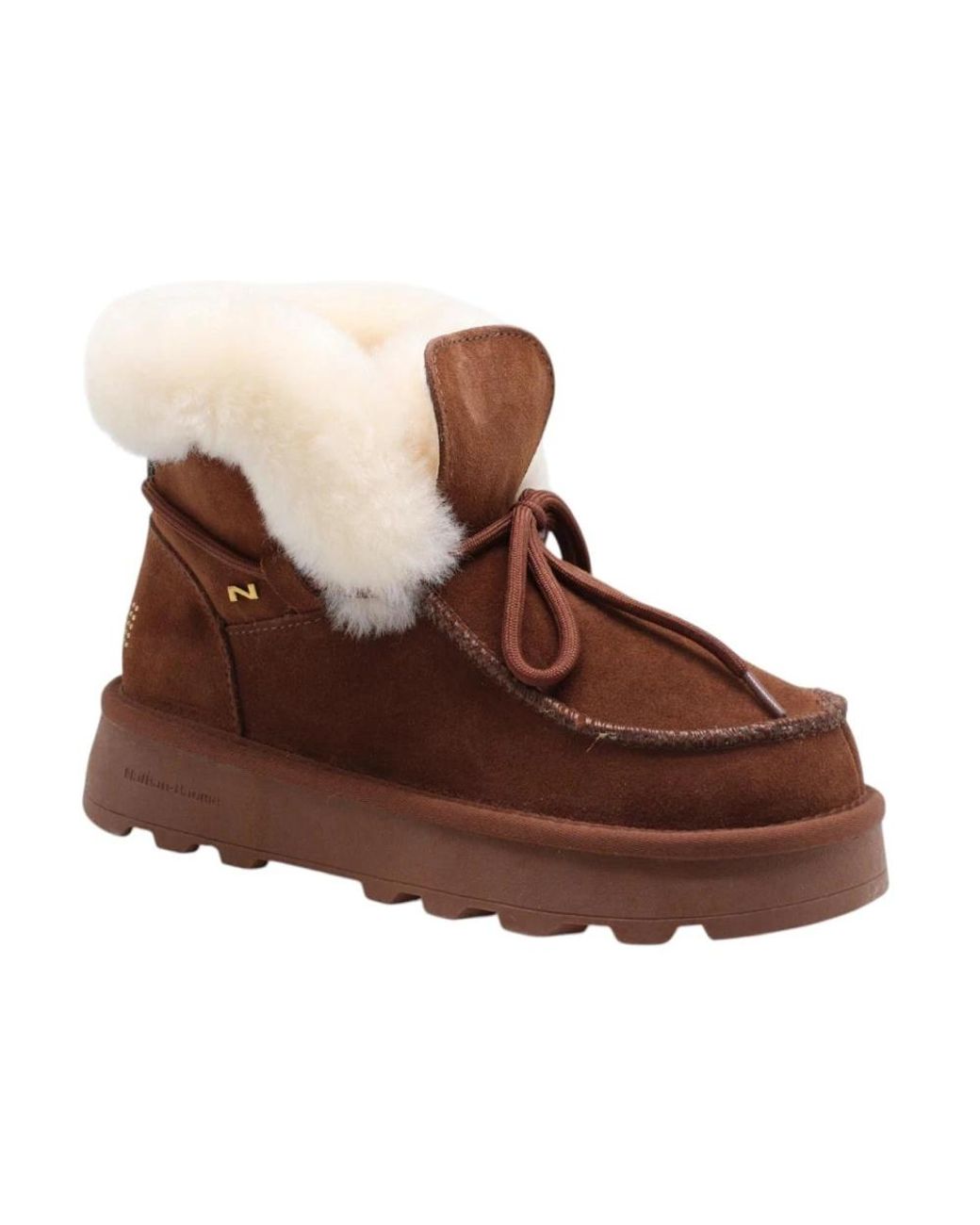 Nathan-Baume Brown Winter Boots