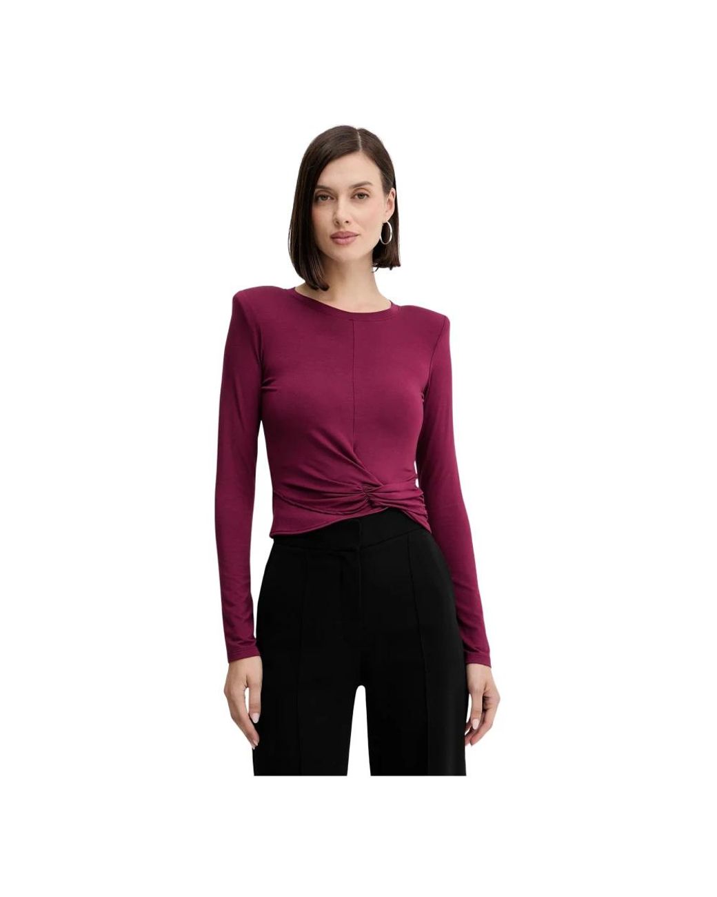 SIMONA CORSELLINI Longsleeve in het Red