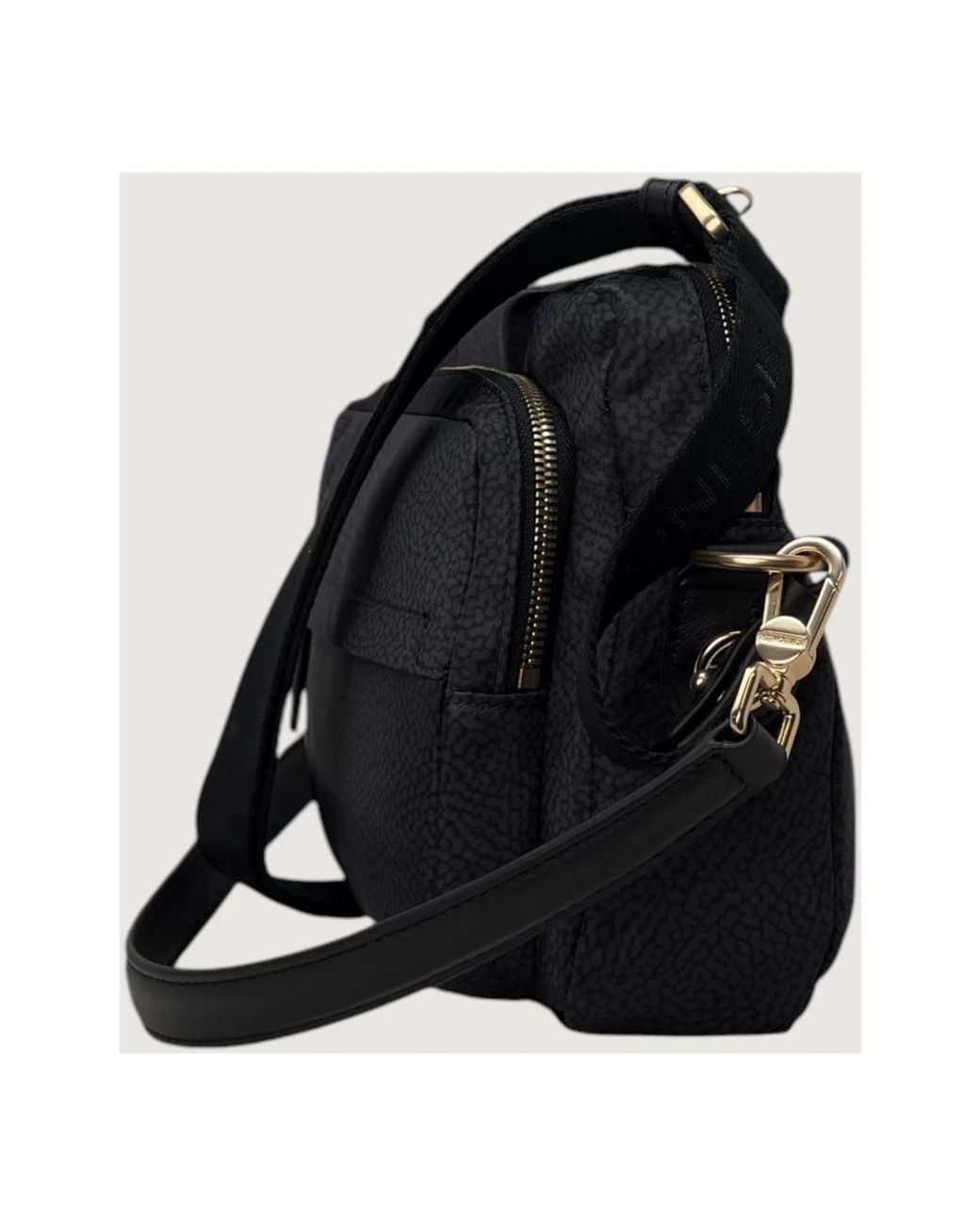 Borbonese Black Camera Case M