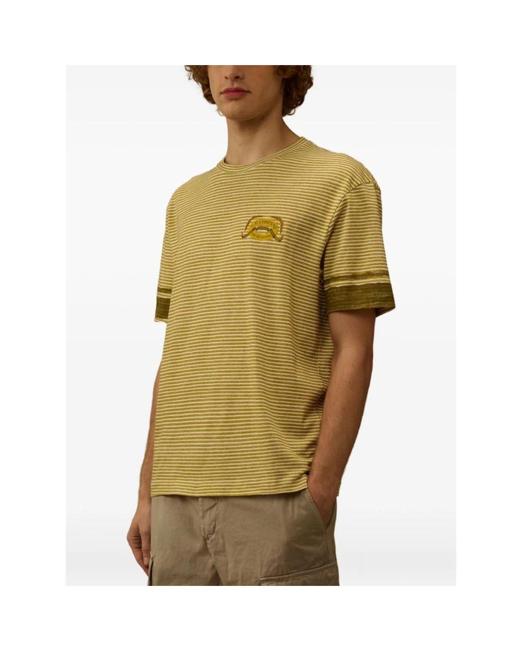 C P Company Green T-Shirts for men