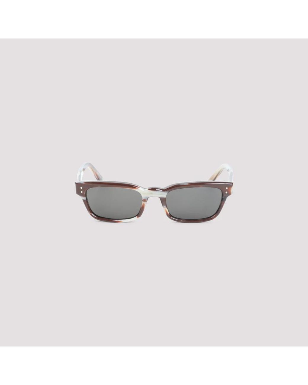 Marni White Floosa Acetate Sunglasses