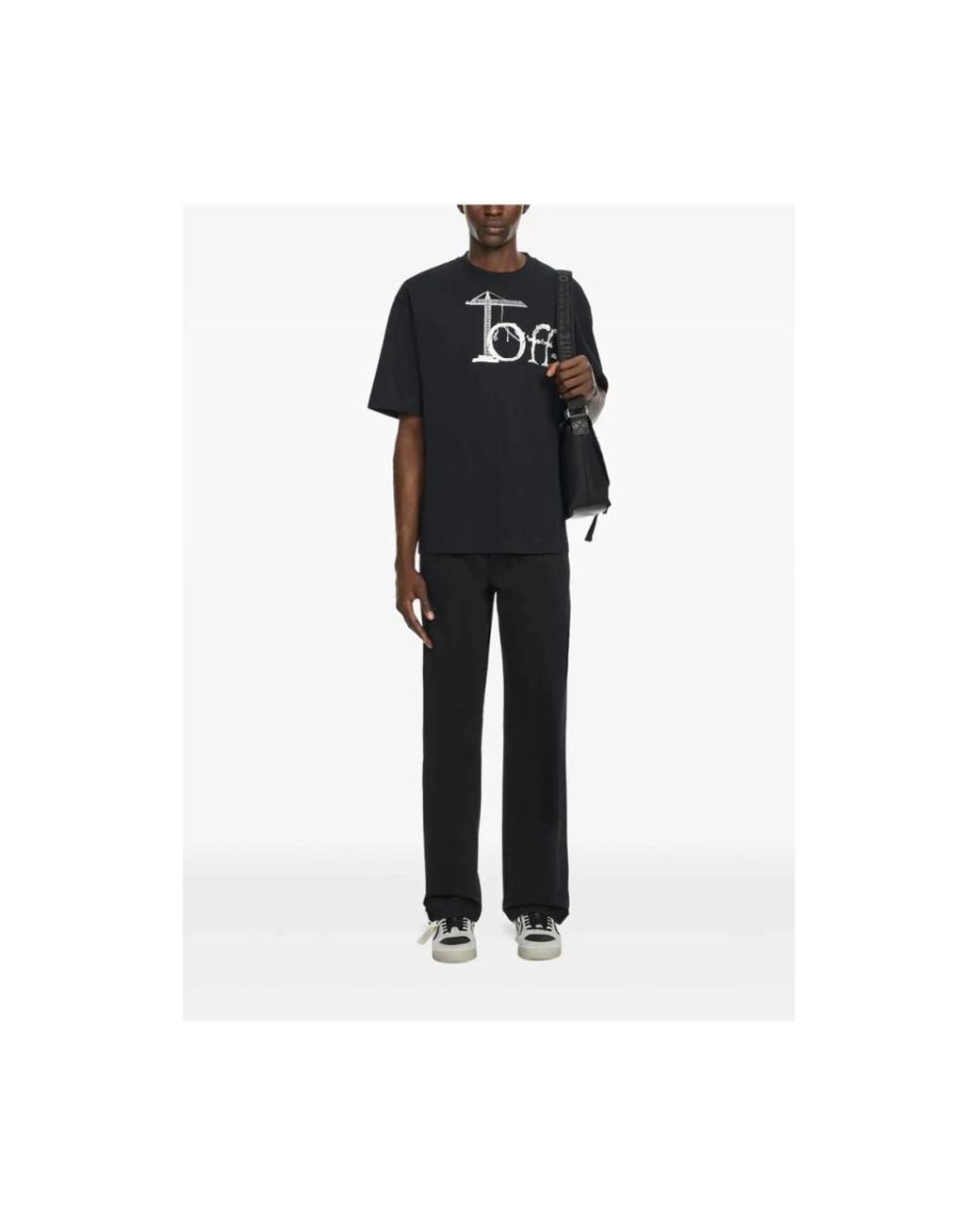 Off-White c/o Virgil Abloh Black T-Shirts for men