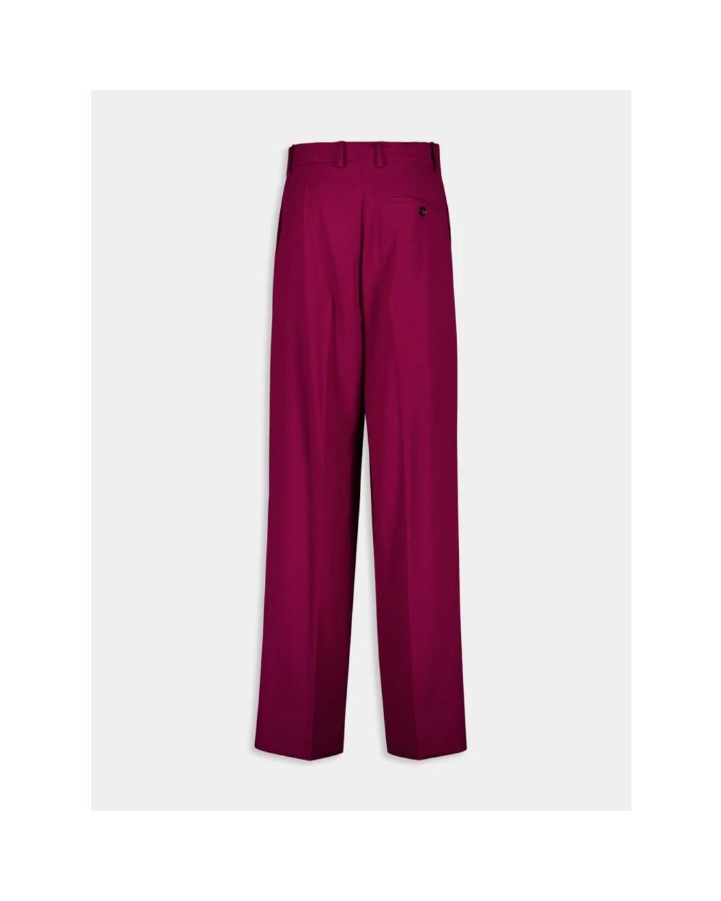 Stella McCartney Purple Wide Trousers