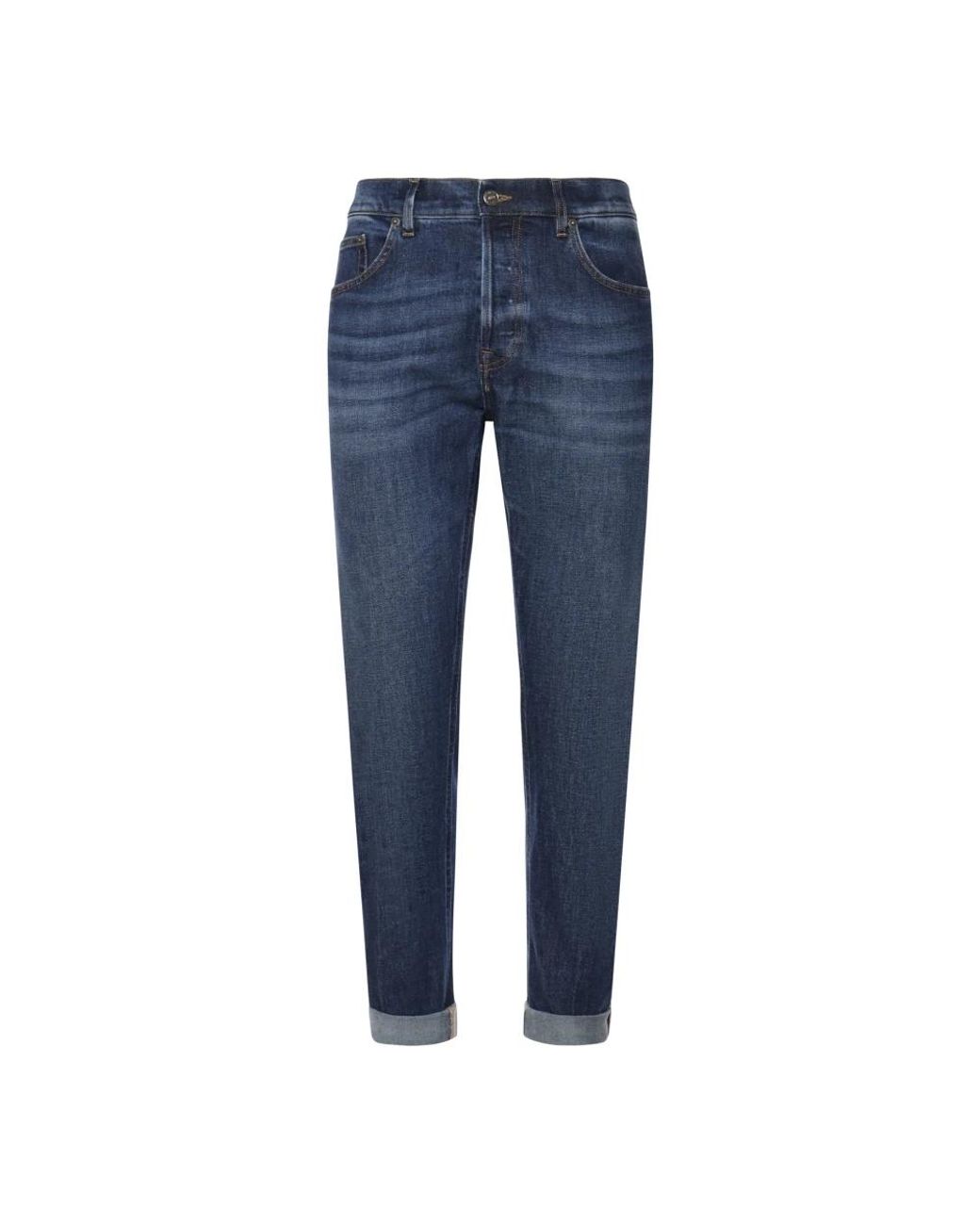 Dondup Blue Slim Fit Jeans for men