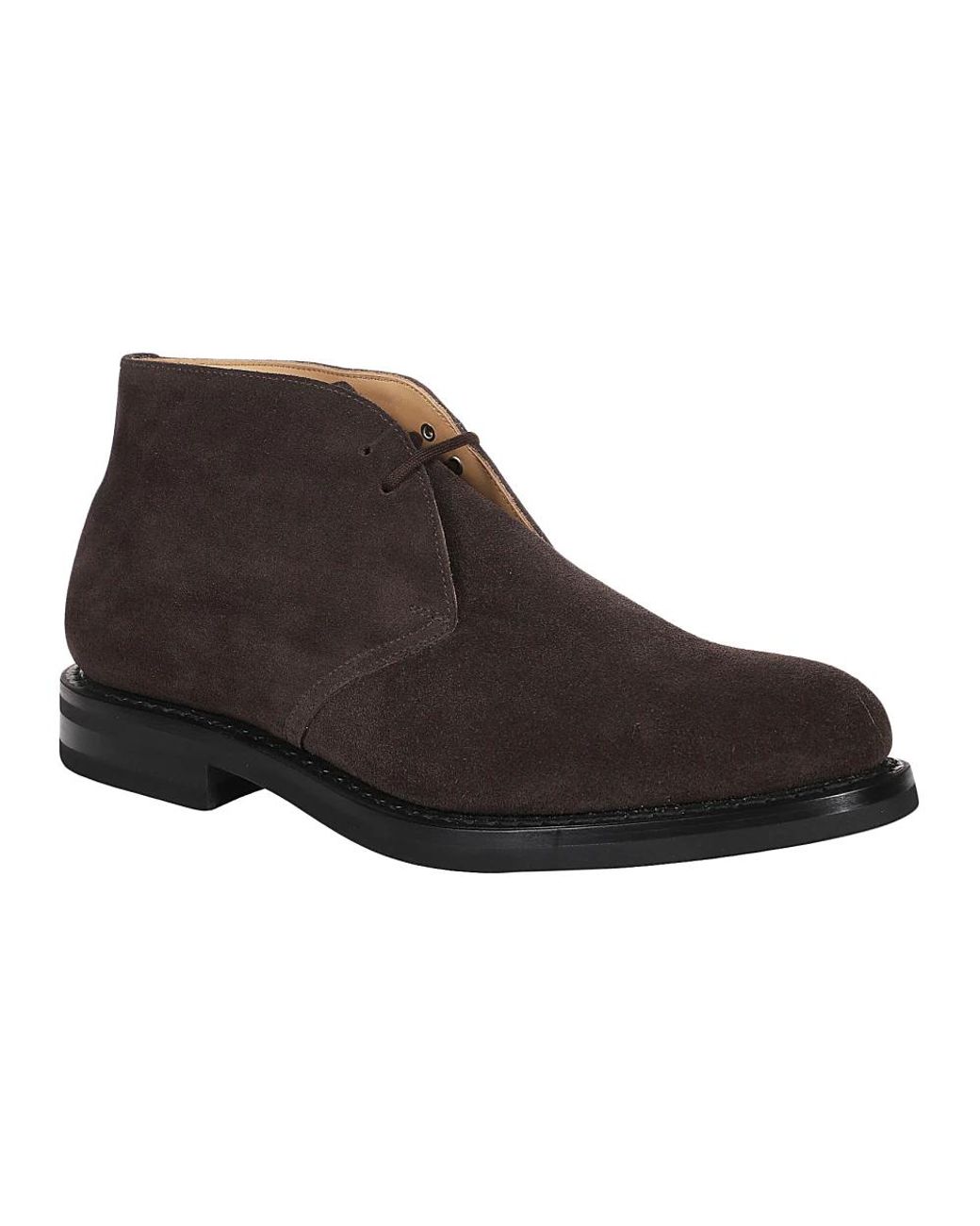 Church's Black Lace-Up Boots for men