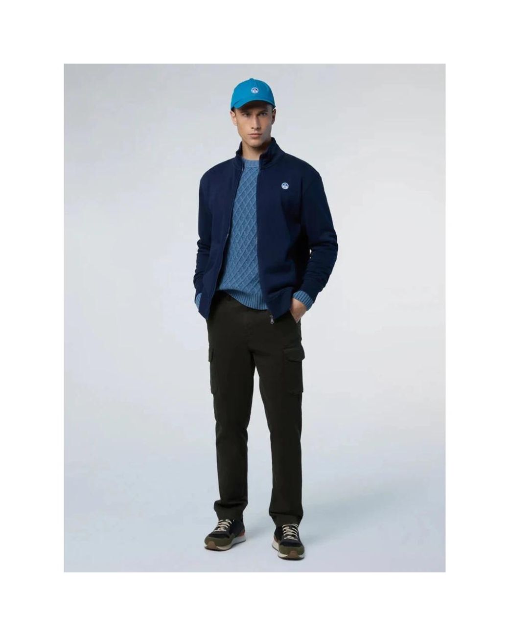 Zip-Throughs di North Sails in Blue da Uomo