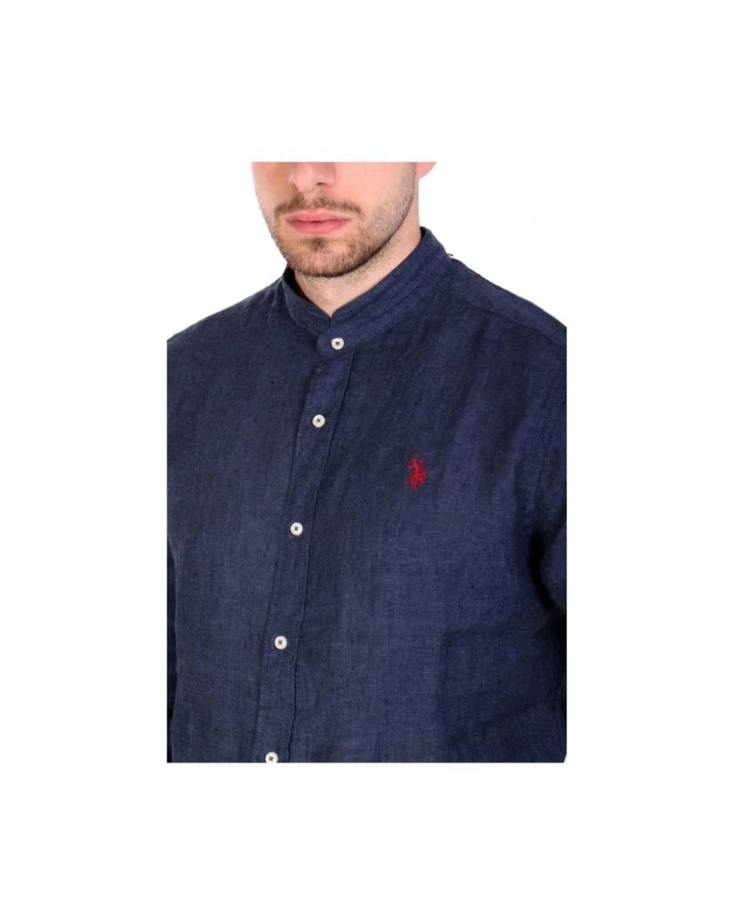 U.S. POLO ASSN. Blue Casual Shirts for men