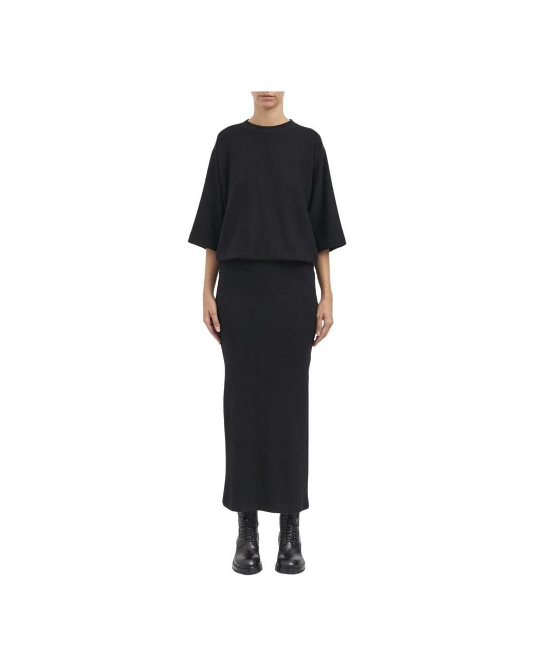 Thom Krom Black Knitted Dresses