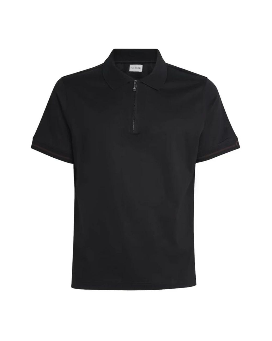 Pal Zileri Black Polo Shirts for men