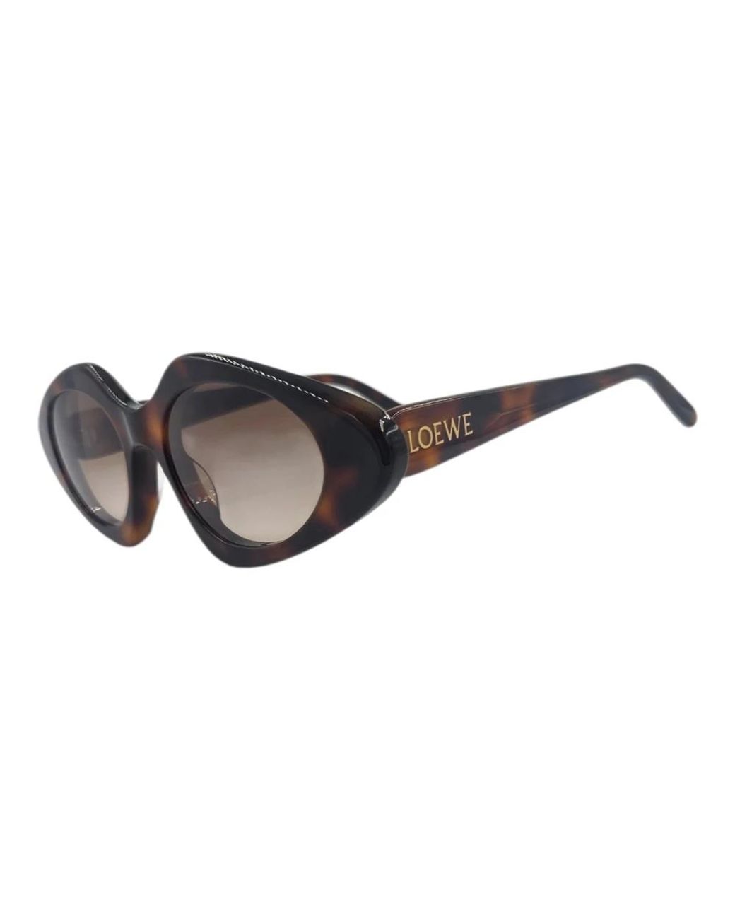 Loewe Triangle Slim Zonnebril in het Brown
