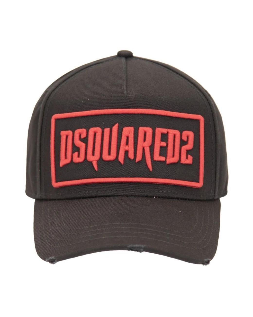 DSquared² Accessoires ,Zwart ,Katoen Logo Baseball Cap in het Red