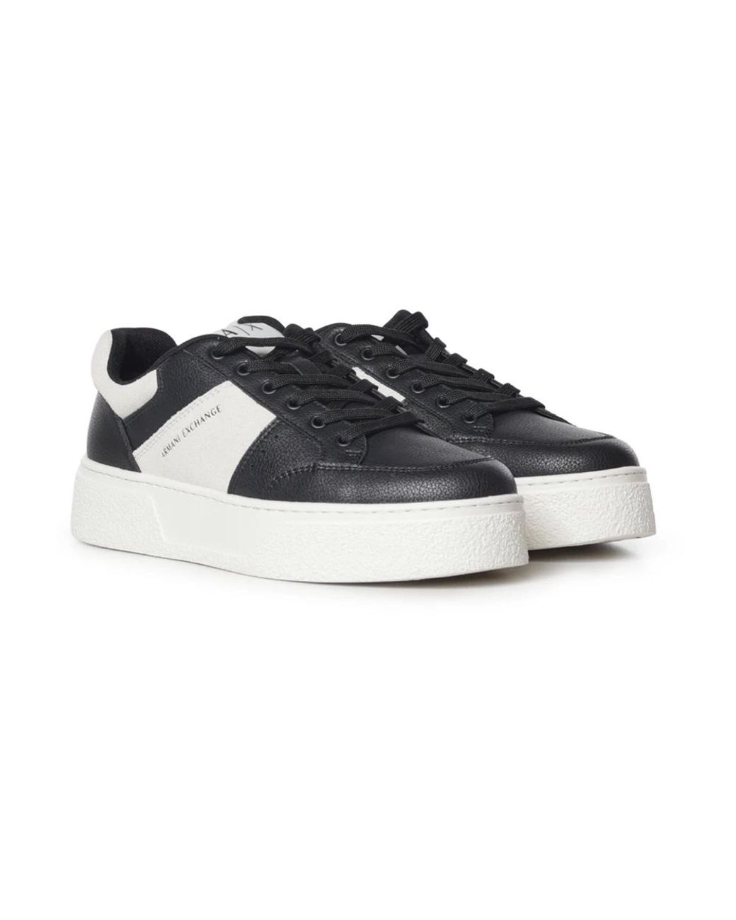 ARMANI EXCHANGE Blue Sneakers for men