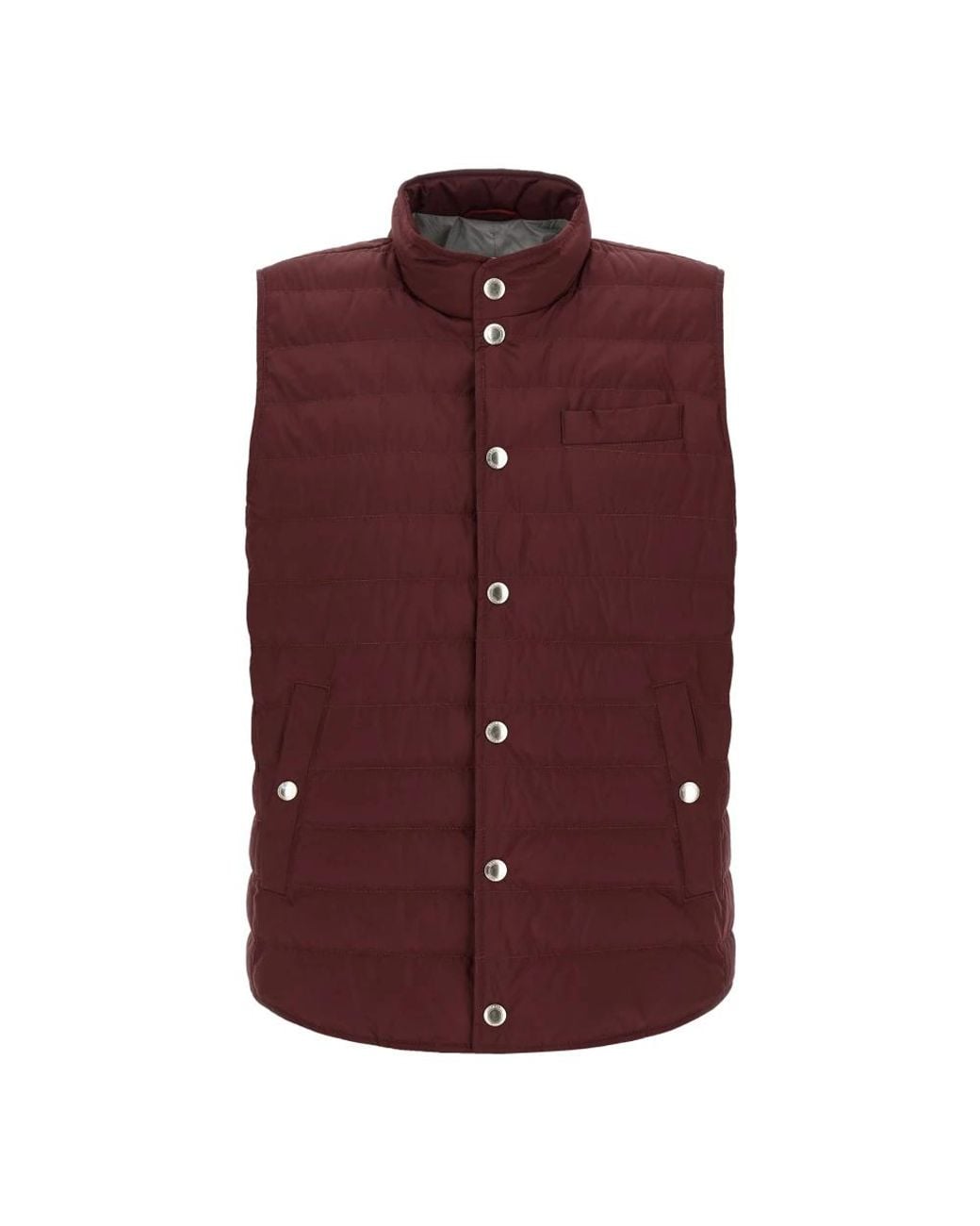 Brunello Cucinelli Purple Waistcoats for men