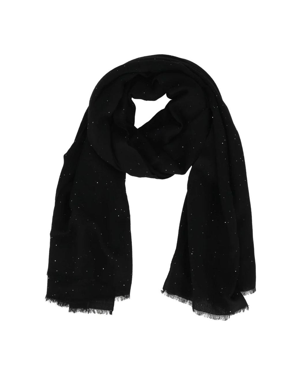 Faliero Sarti Black Winter Scarves