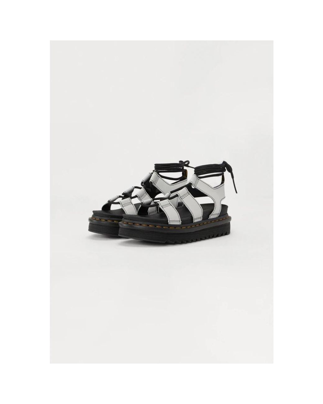 Dr. Martens Black Flat Sandals