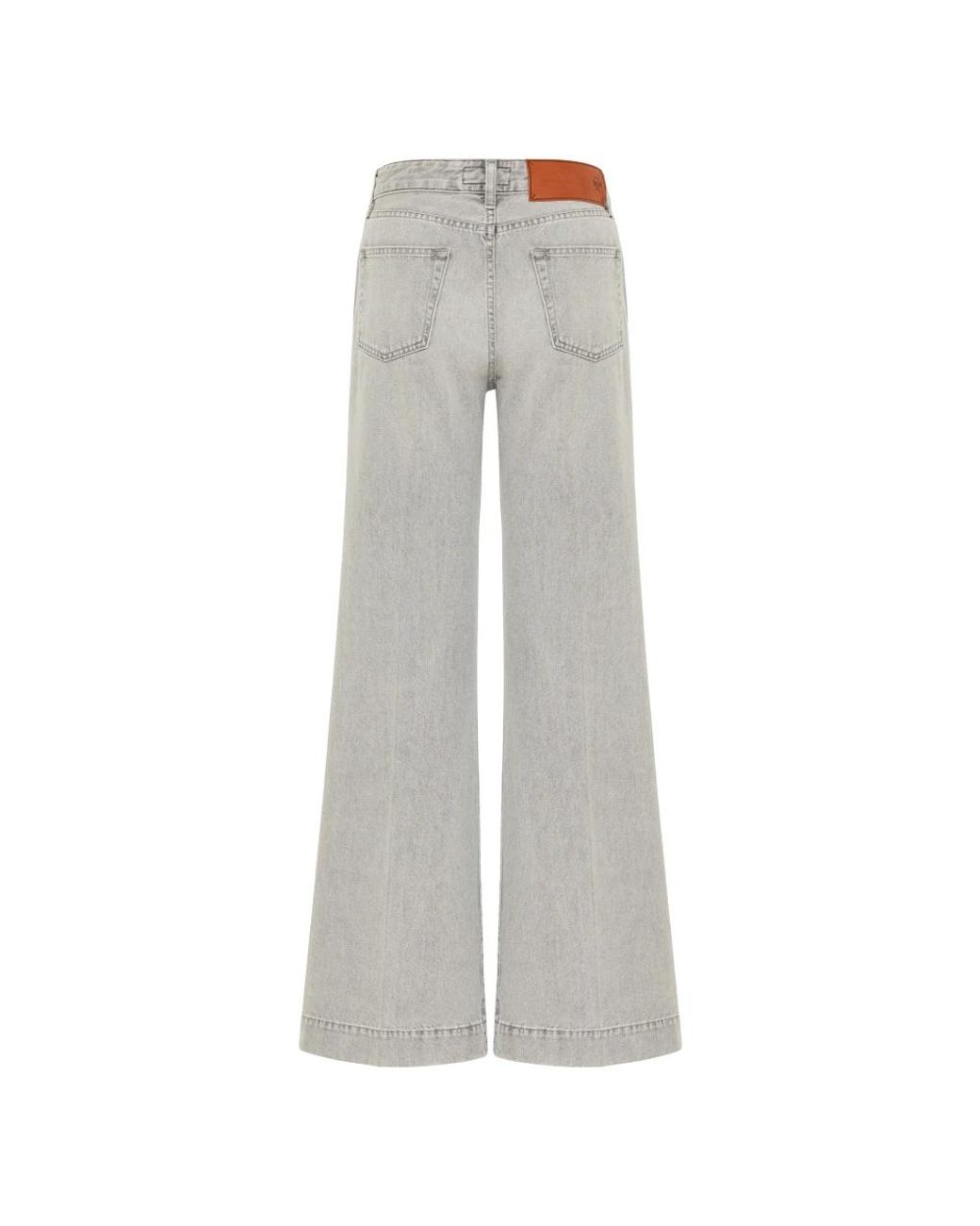 Jacob Cohen Gray Wide Jeans