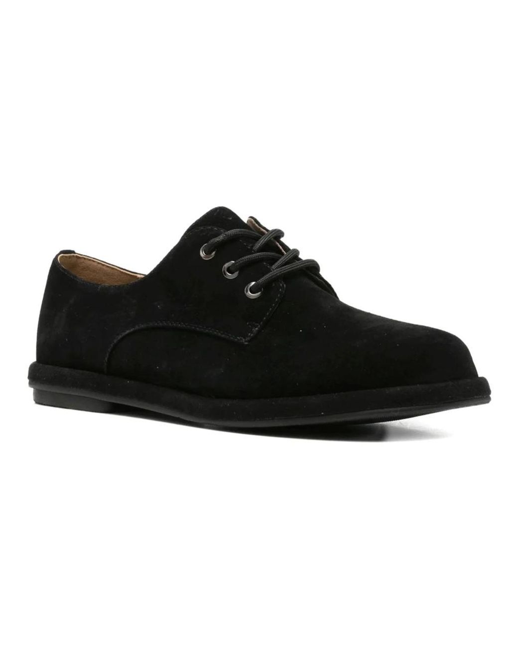 Linda Baumann Black Laced Shoes
