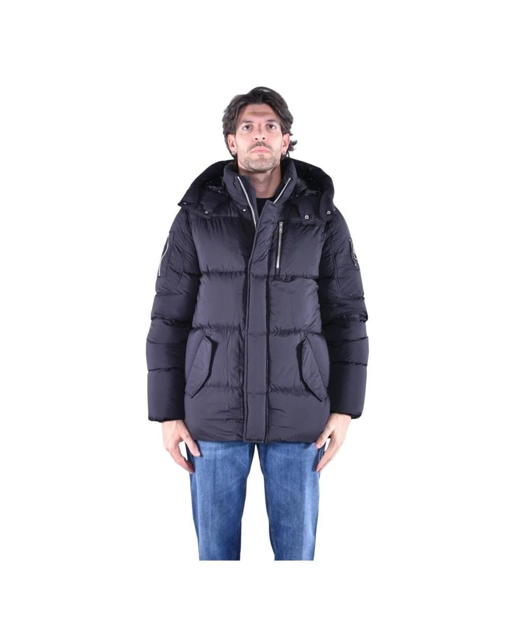 Down Jackets di Moose Knuckles in Blue da Uomo