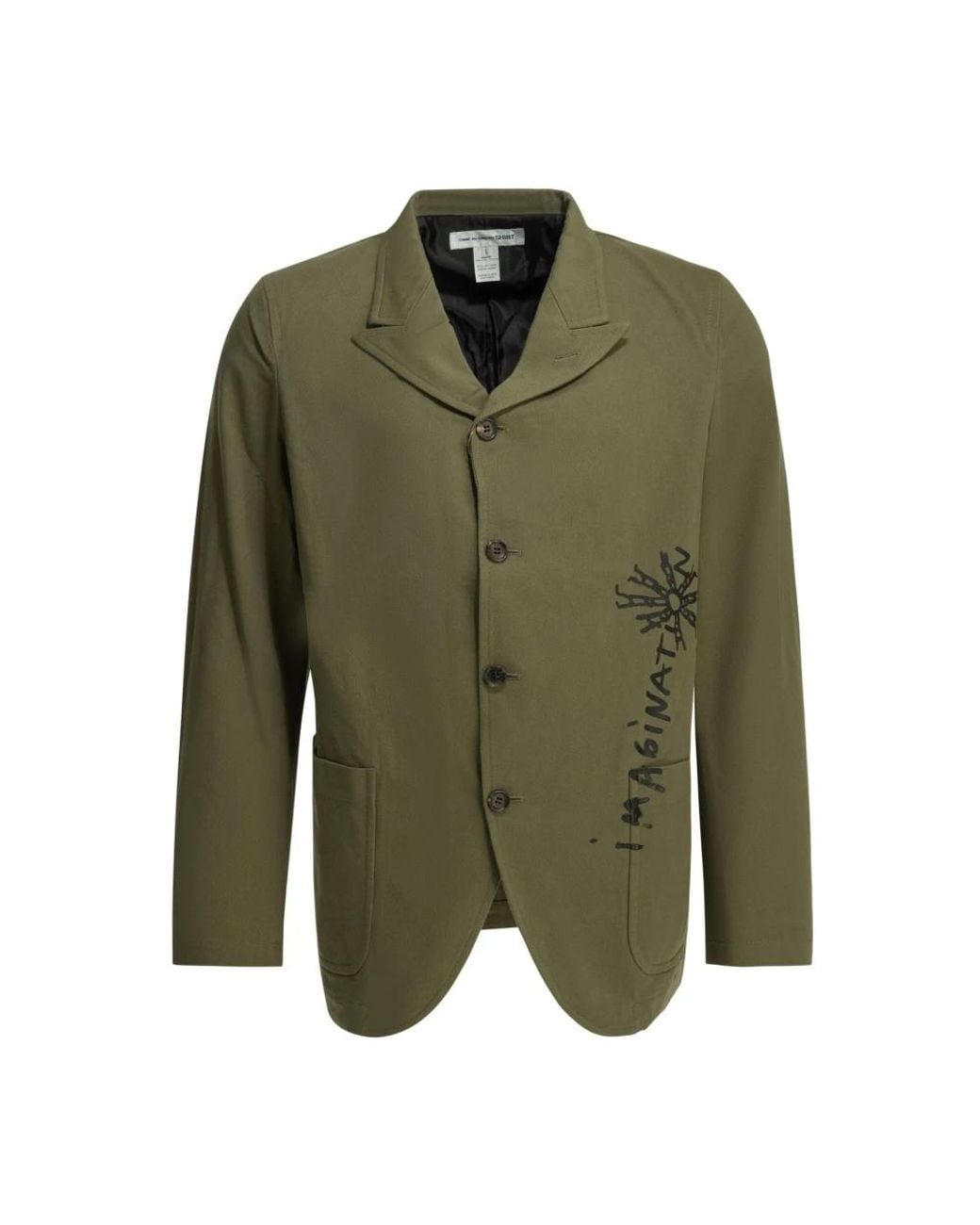 Comme des Garçons Green Blazers for men