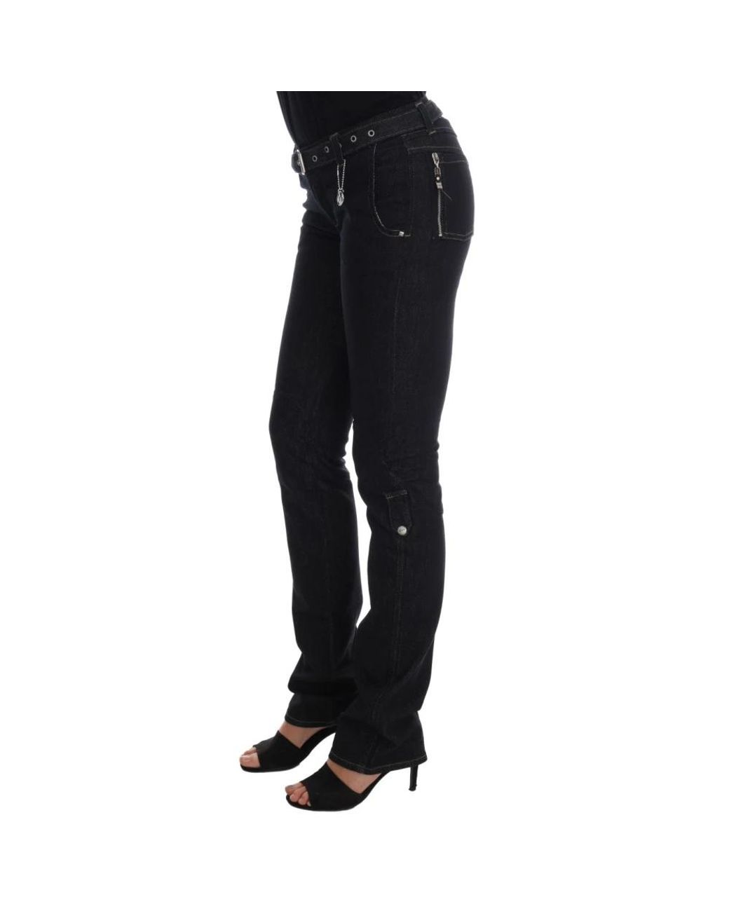 CoSTUME NATIONAL Black Slim Fit Jeans