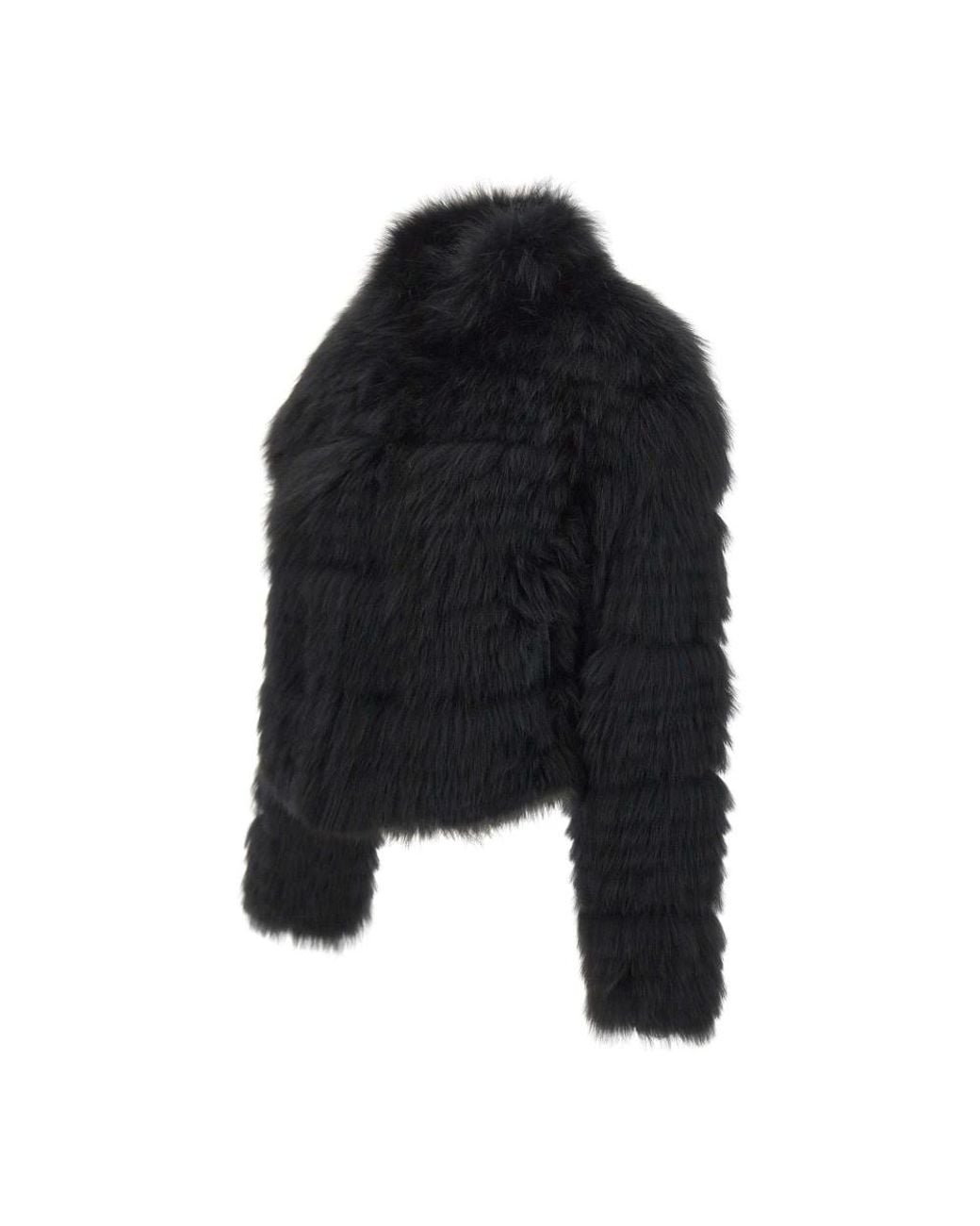 FRAME Black Faux Fur & Shearling Jackets