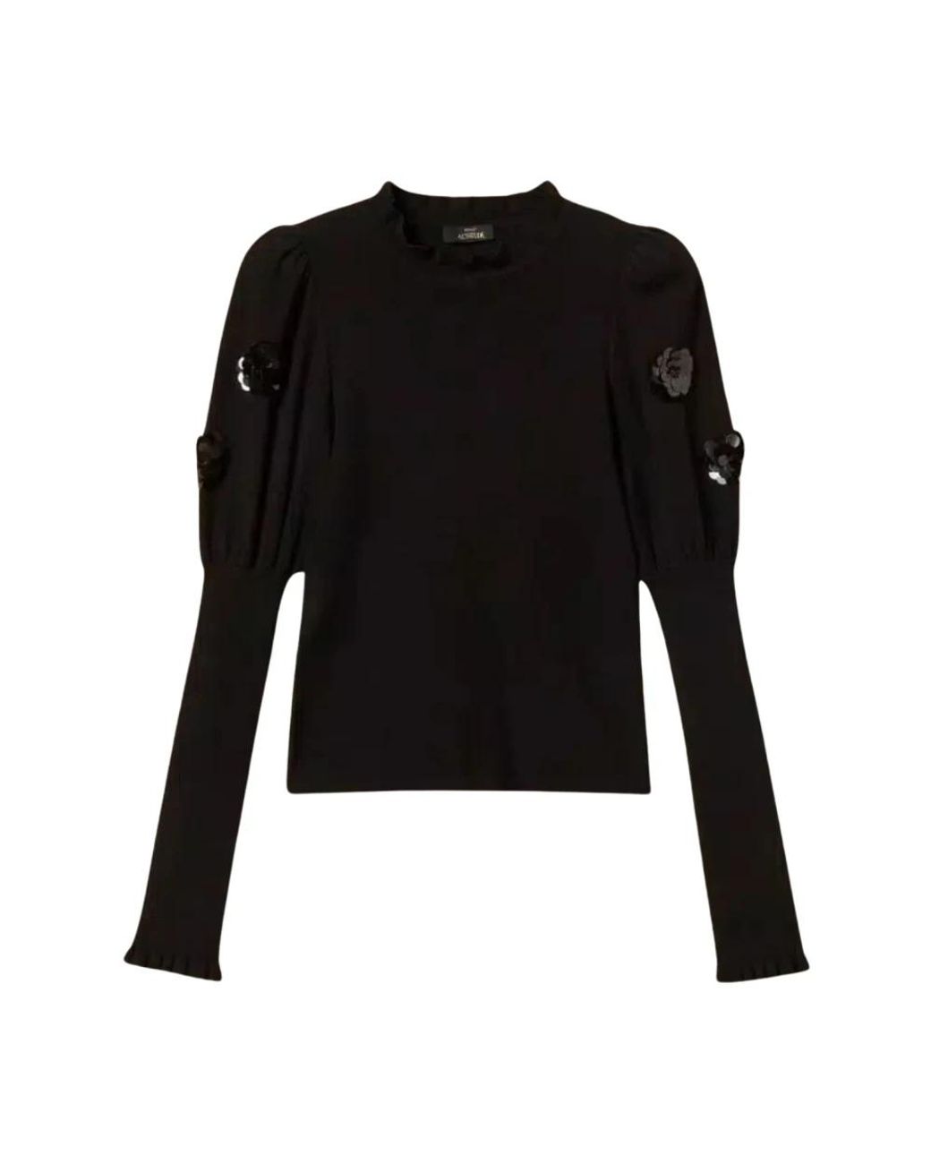 Twinset Black Round-Neck Knitwear