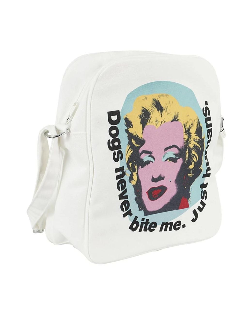 Comme des Garçons White Cross Body Bags for men