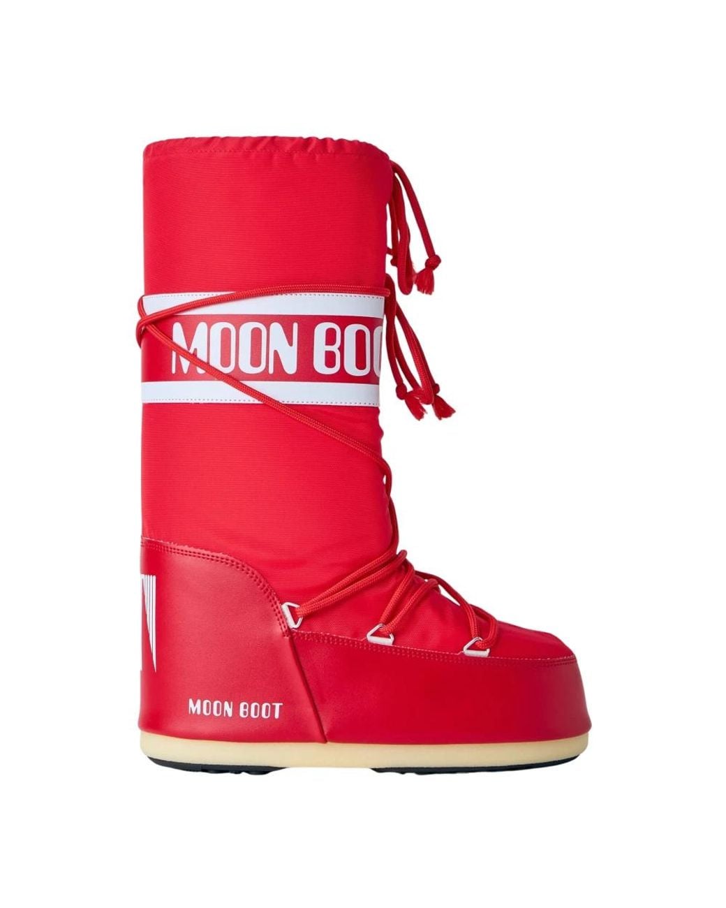 Moon Boot Red Winter Boots for men